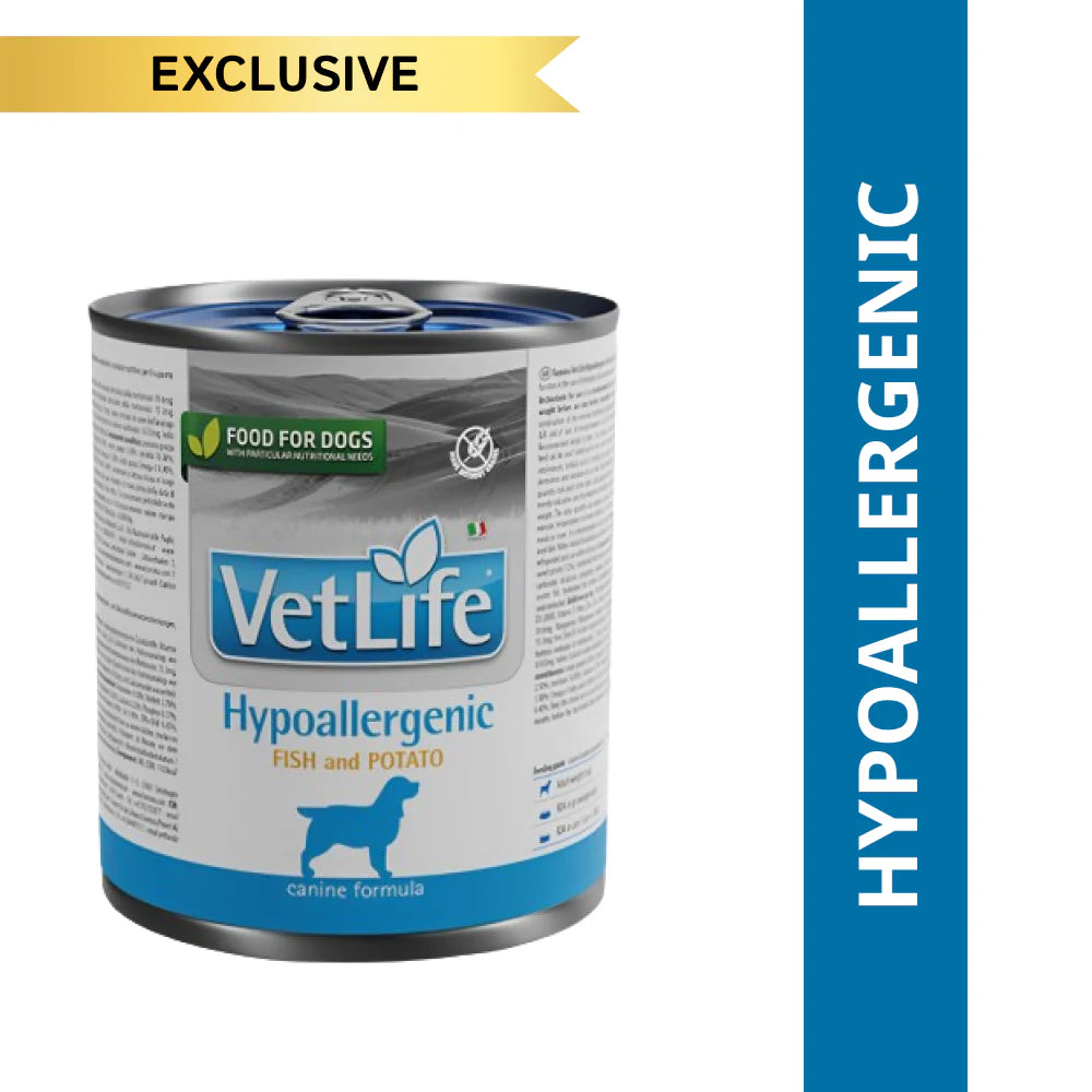 Farmina Vet Life Fish and Potato Hypoallergenic Dog Wet Food