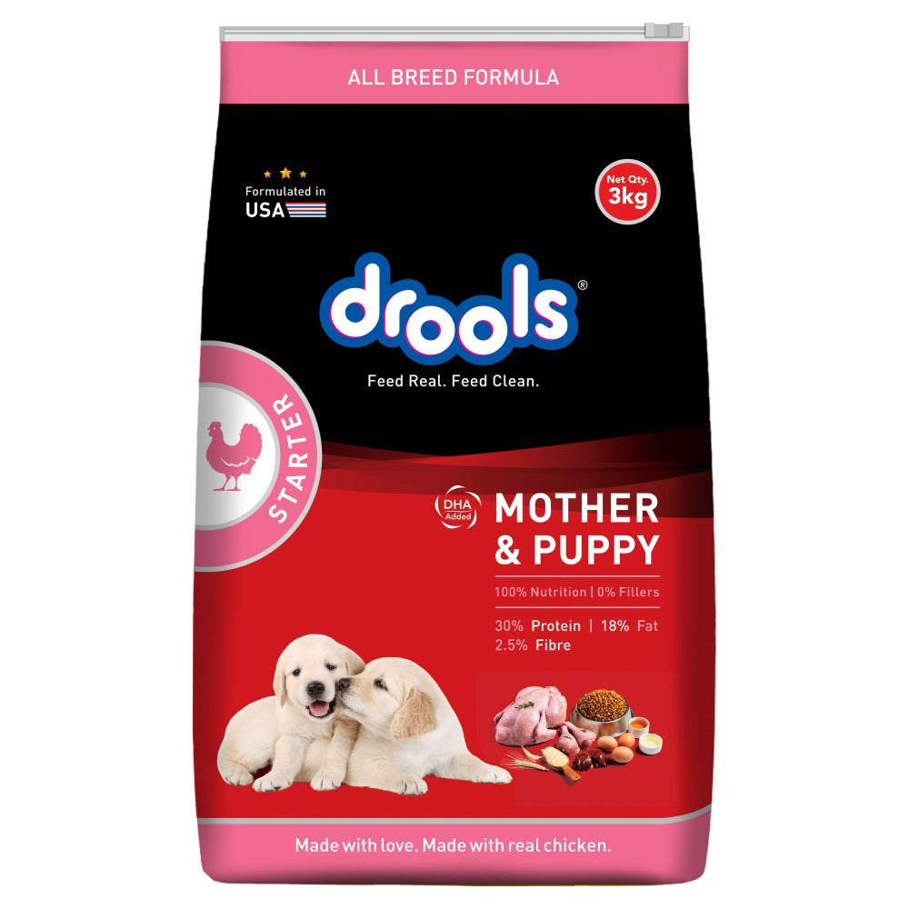 Drools Chicken and Egg Mother and Puppy Dog Dry Food