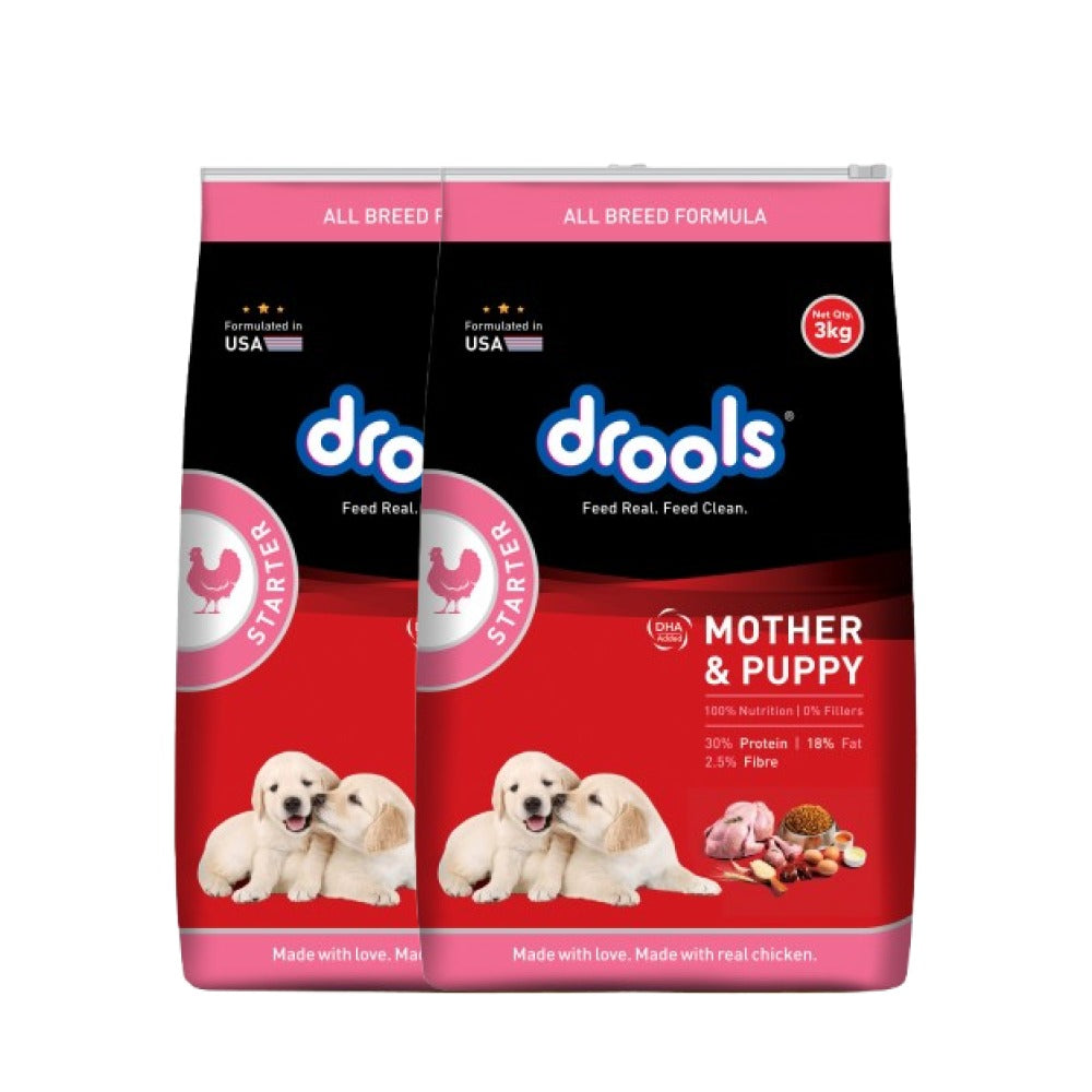 Drools Chicken and Egg Mother and Puppy Dog Dry Food