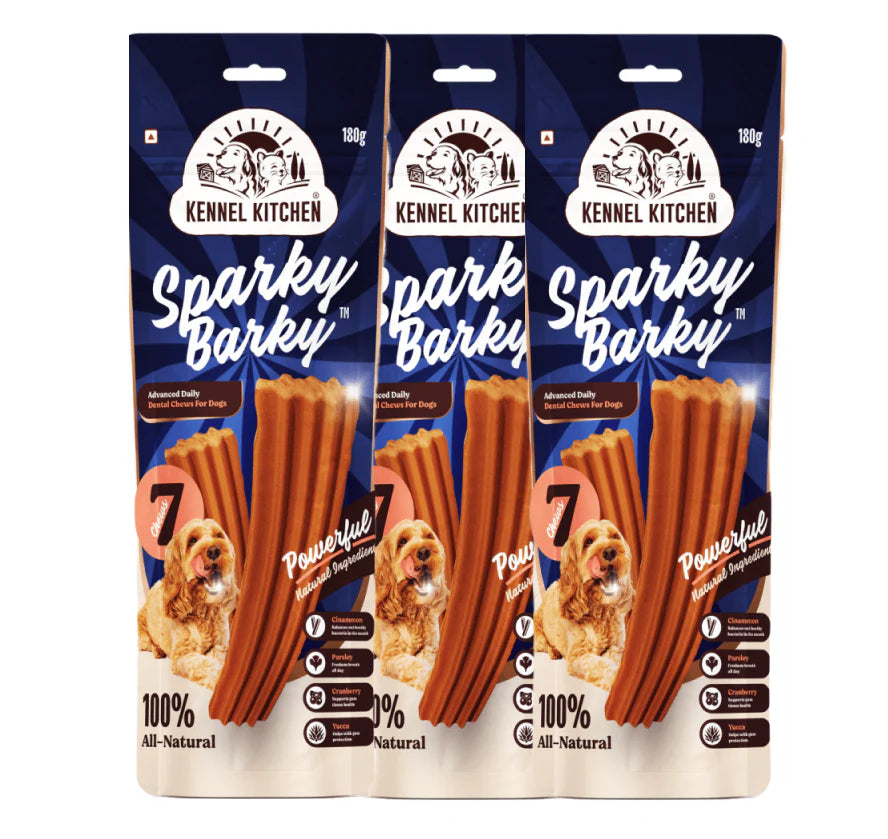 Kennel Kitchen Chicken Sparky Barky Dental Dog Treats