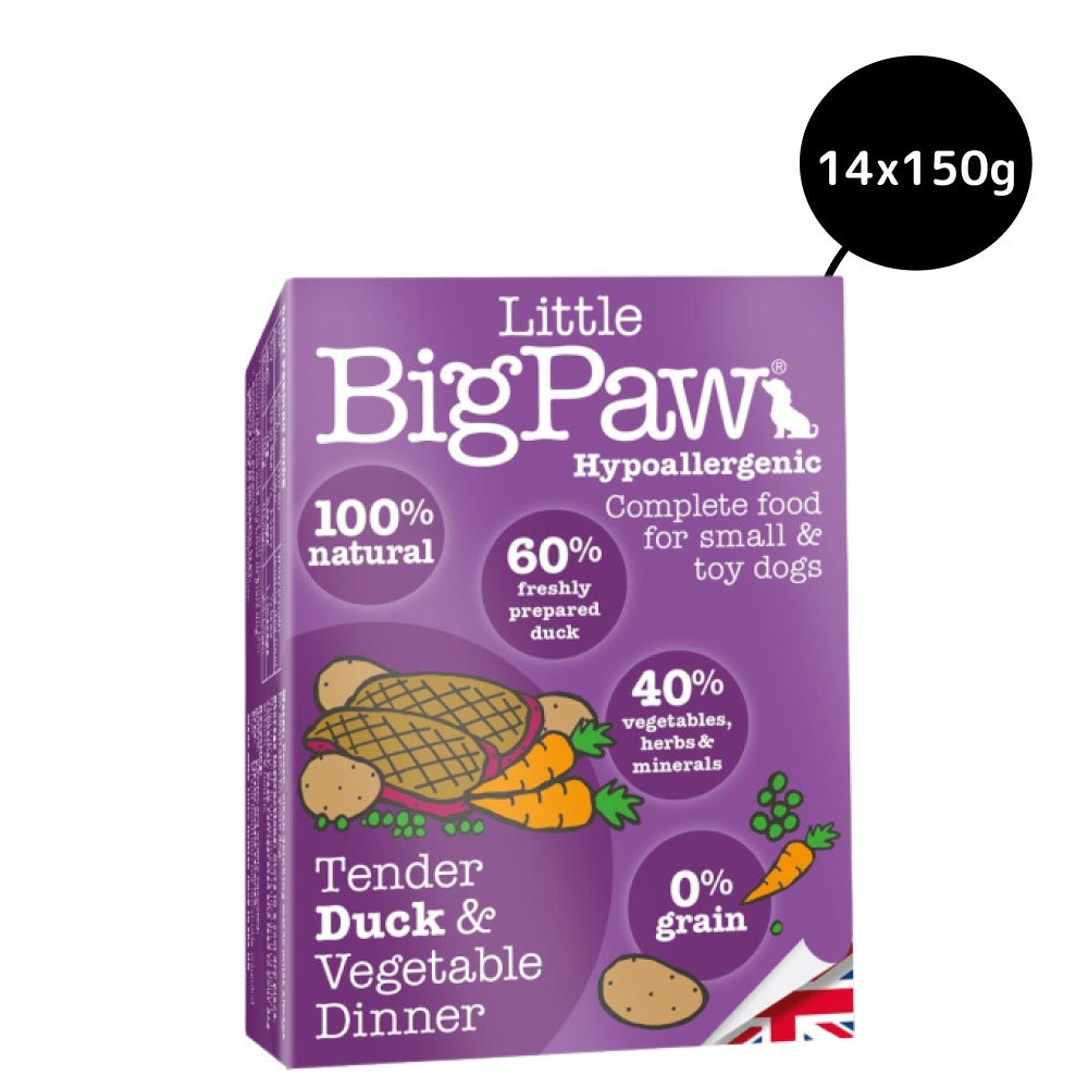 Little Big Paw Duck & Vegetable Dinner Dog Wet Food