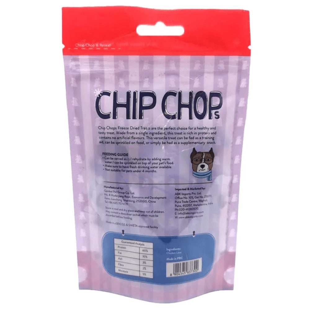 Chip Chops Freeze Dried Chicken Liver Dog Treats