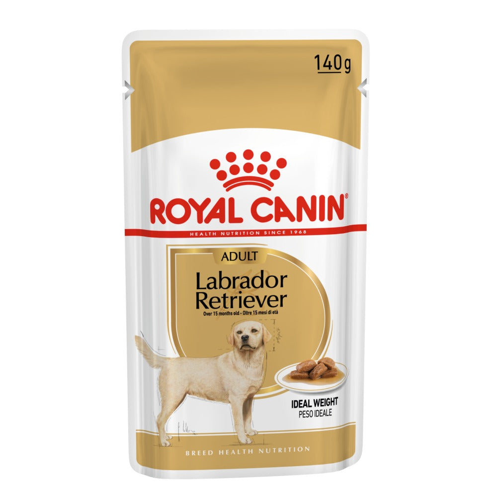 Henlo Baked Adult Dry Food and Royal Canin Chunks In Gravy Labrador Retriever Adult Wet Dog Food Combo