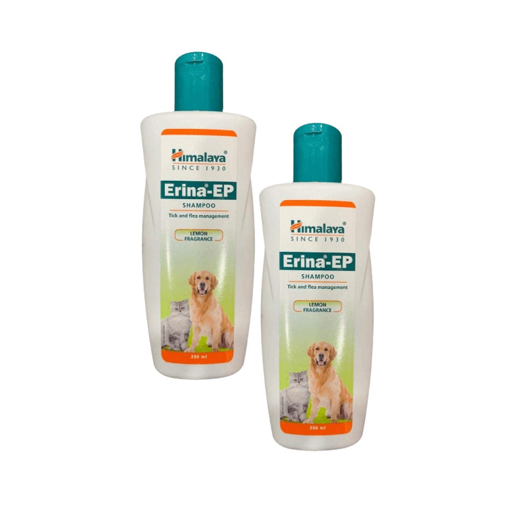 Himalaya Erina EP Tick and Flea Shampoo for Dogs and Cats