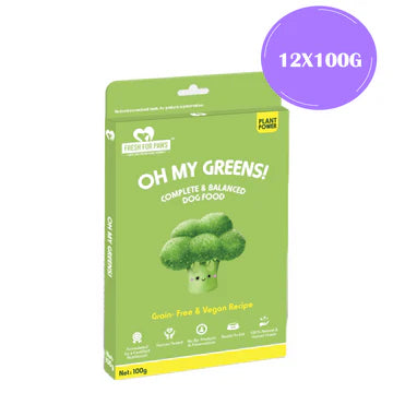 Fresh For Paws Oh My Greens Dog Wet Food (100g)