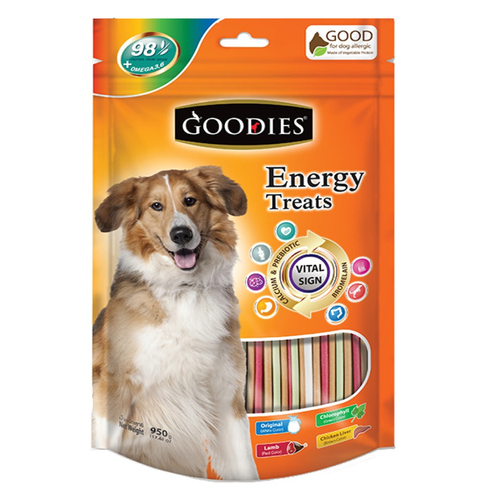 Goodies Energy Treats Mixed Flavour Stick Dog Treats