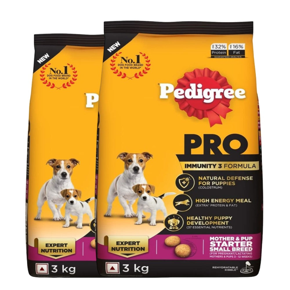 Pedigree PRO Expert Nutrition Lactating/Pregnant Mother & Puppy Starter (3 to 12 Weeks) Small Breed Dog Dry Food