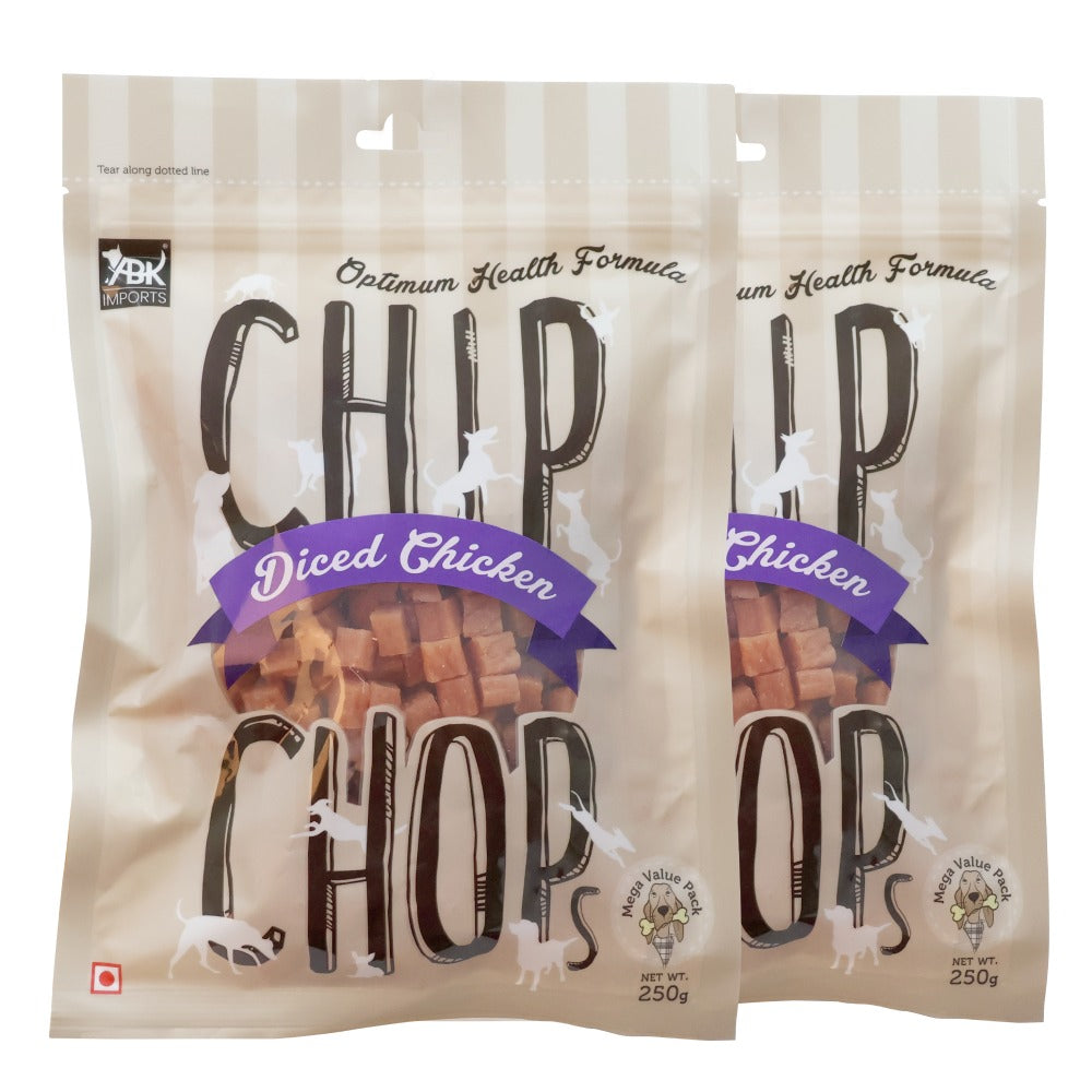 Chip Chops Diced Chicken Dog Treats