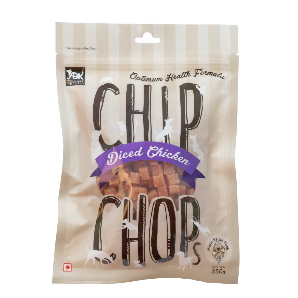 Chip Chops Diced Chicken Dog Treats