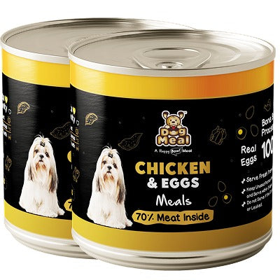 Dog Meal Chicken and Egg Meals Dog Wet Food