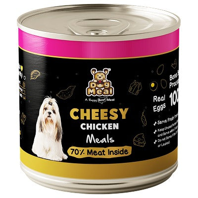 Dog Meal Cheesy Chicken Meals Dog Wet Food