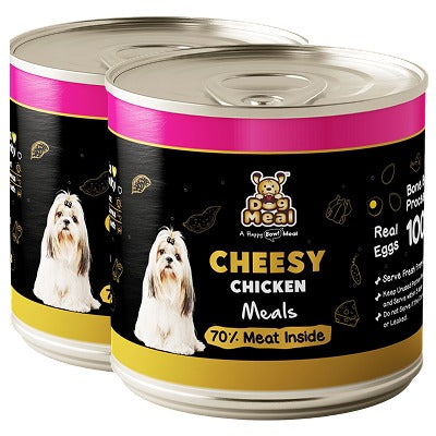 Dog Meal Cheesy Chicken Meals Dog Wet Food