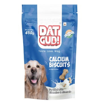 DatGud Calcium Dog Biscuits Treats