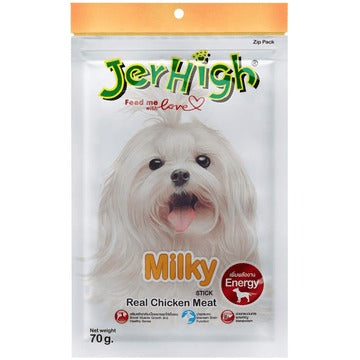 JerHigh Chicken Blueberry and Milky Dog Treats Combo