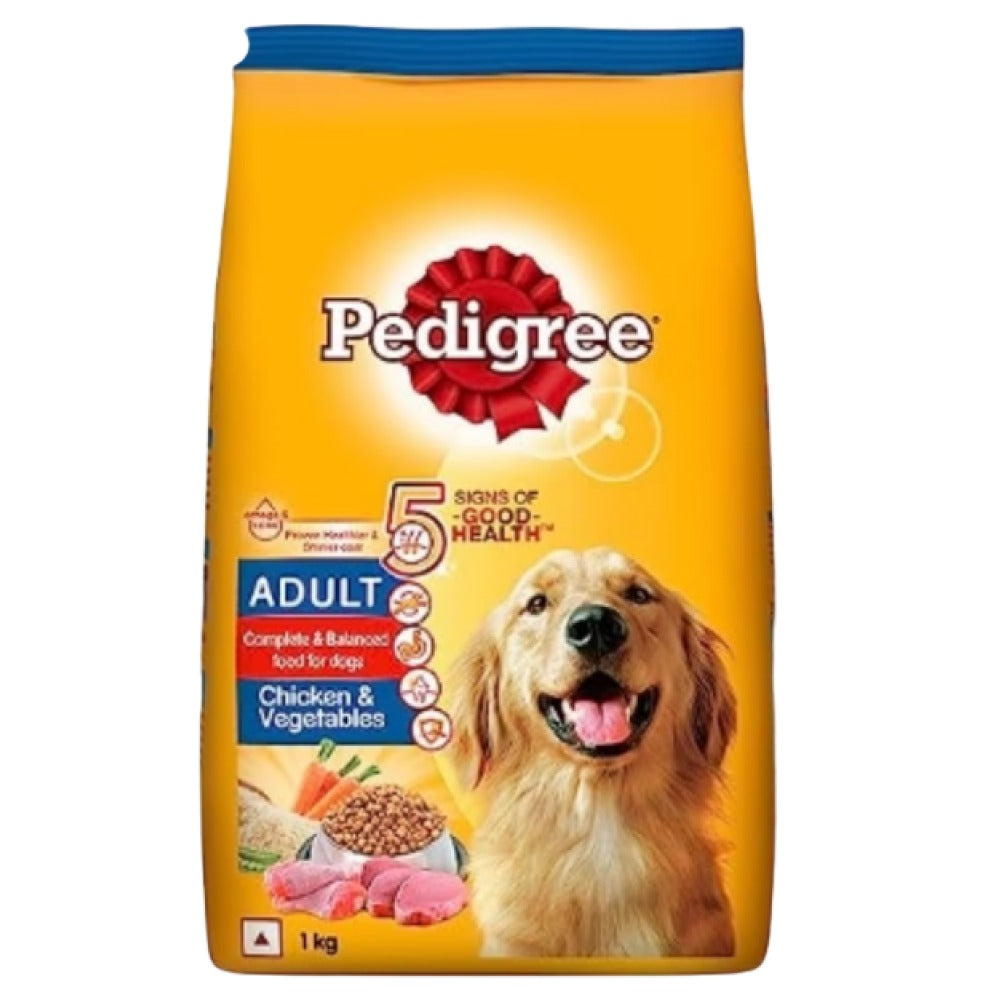 Pedigree Chicken and Vegetables Adult Dog Dry Food