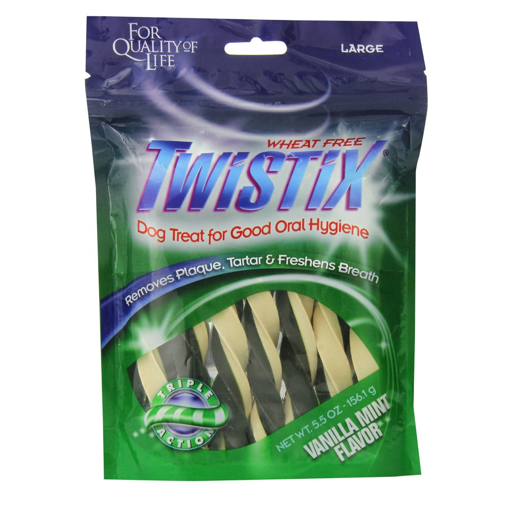 NPIC Twistix Vanilla Mint Flavor Dog Treat