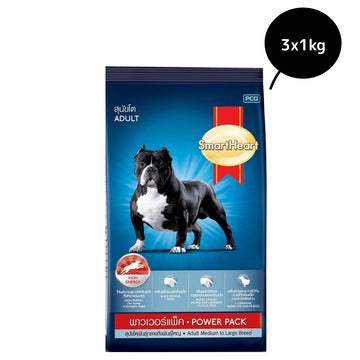 SmartHeart Power Pack Chicken Flavour Adult Dog Dry Food