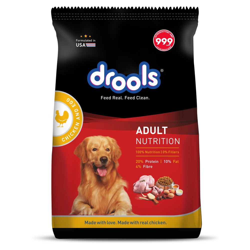 Drools Chicken and Egg Adult Dog Dry Food