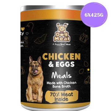 Dog Meal Chicken and Egg Meals Dog Wet Food