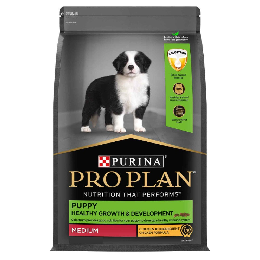 Pro Plan Chicken Medium Breed Puppy Dog Dry Food (New Improved Formula)