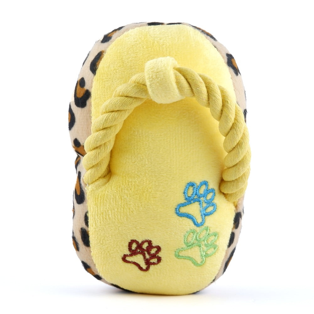 Pet Vogue Bone Shaped Rubber Chew Toy, Sandal Shaped Yellow Plush Toy & Gnawlers Calcium Milk Bone Dog Treats Combo for Dogs