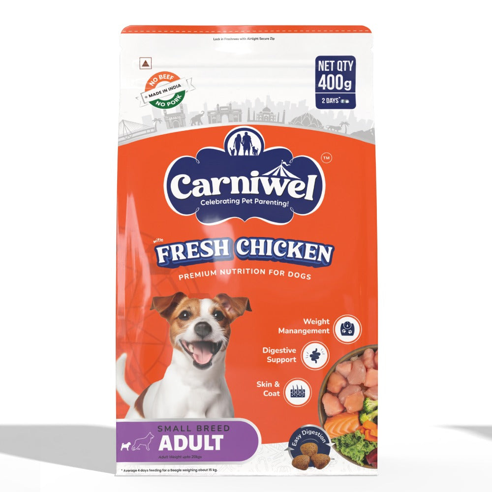 Carniwel Fresh Chicken Kibble Small Breed Adult Dog Dry Food