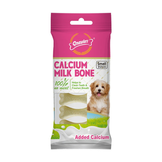 Gnawlers Calcium Milk Bone 7in1 Dog Treats