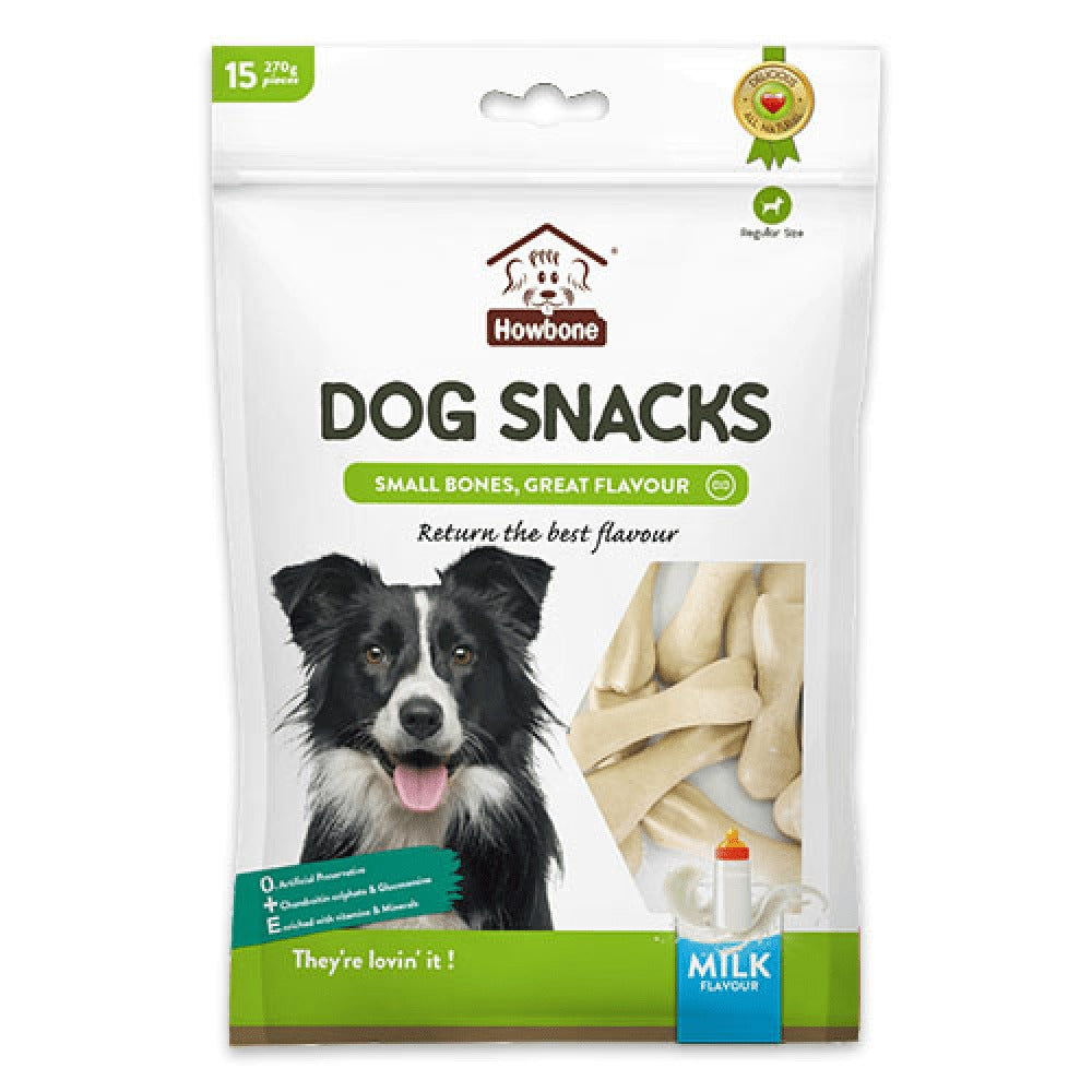 Gnawlers How Bone Milk Flavoured Dog Treats