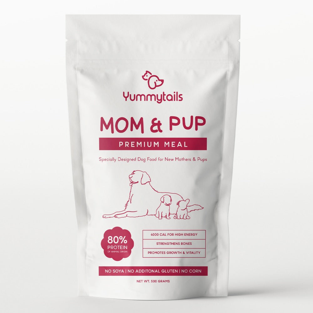 Yummytails Super Premium Mother and Puppy Dry Food | Chicken & Fish Flavor | Corn and Soya Free Formula