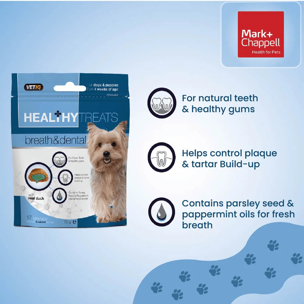 Mark and Chappell Healthy Breath & Dental Dog Treats