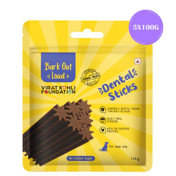 Bark Out Loud by Vivaldis Dental Sticks Dog Treats