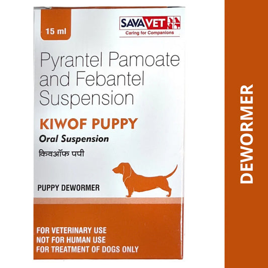 Savavet Kiwof Puppy Deworming Suspension 15ml