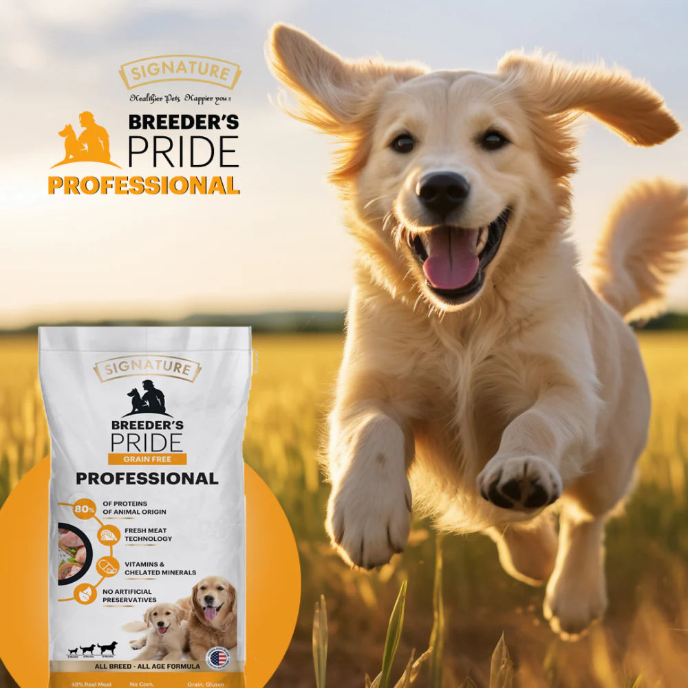 Signature Grain Free Pride Professional Breeder's All Breeds Dog Dry Food