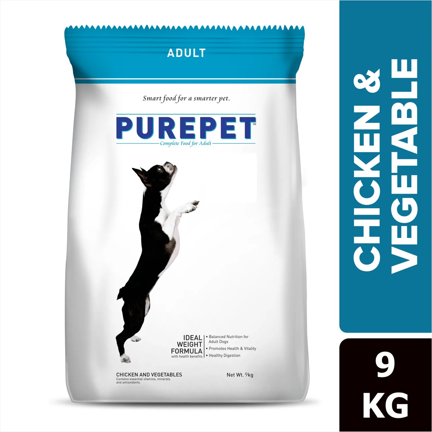 Purepet Chicken & Vegetable Adult Dog Dry Food