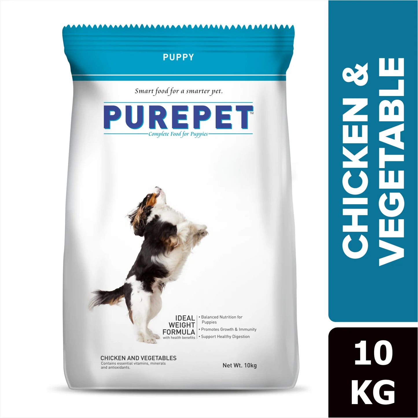 Purepet Chicken & Vegetable Puppy Dog Dry Food