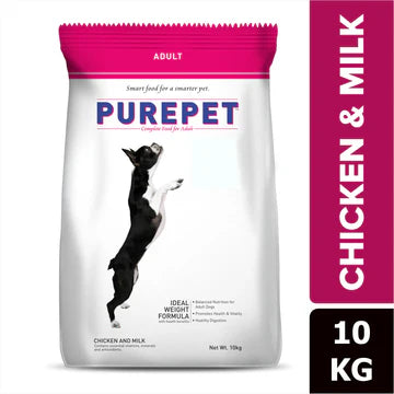 Purepet Chicken & Milk Adult Dry Dog Food