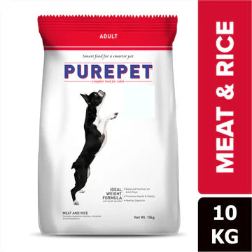 Purepet Meat and Rice Adult Dog Dry Food