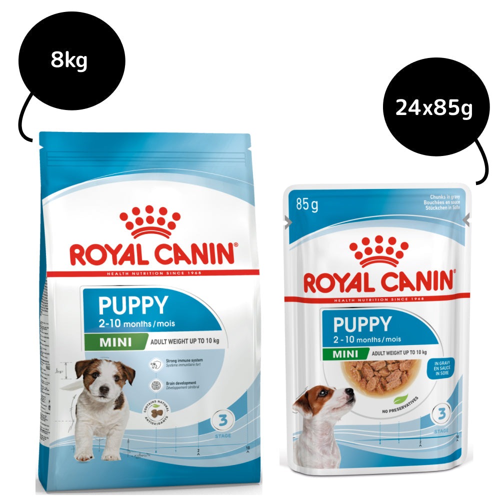 Royal Canin Mini Puppy Gravy Dog Wet Food