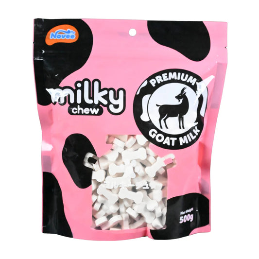 Novee Milky Chew Goat Milk Mini Bone Treats for Dogs