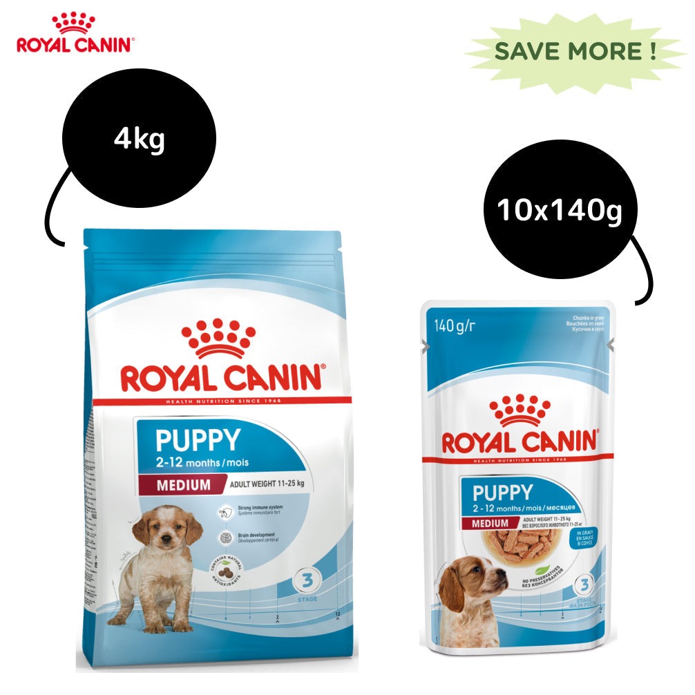 Royal Canin Medium Puppy Dog Wet Food