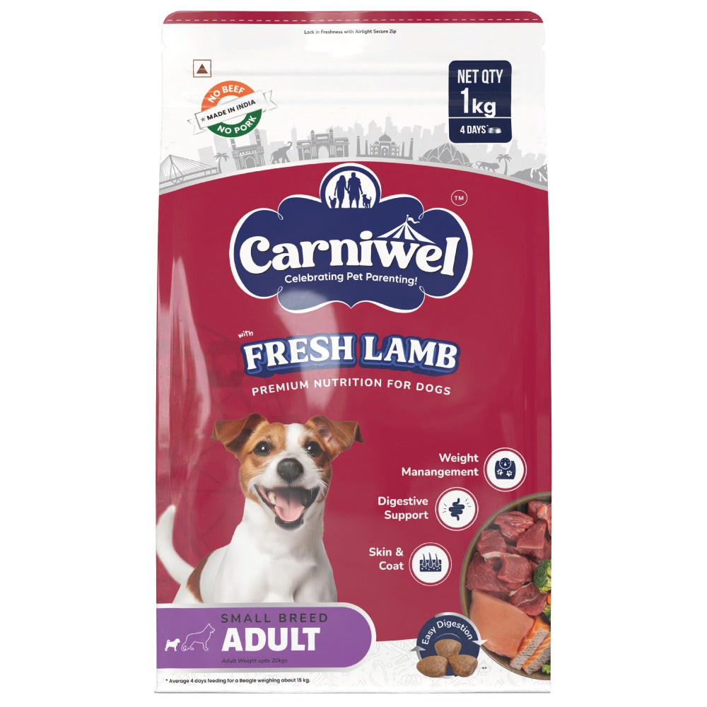 Carniwel Fresh Lamb Small Breed Adult Dog Dry Food