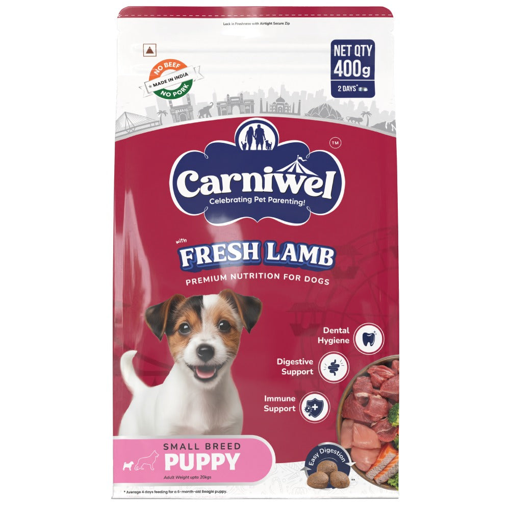 Carniwel Fresh Lamb Small Breed Puppy Dog Dry Food