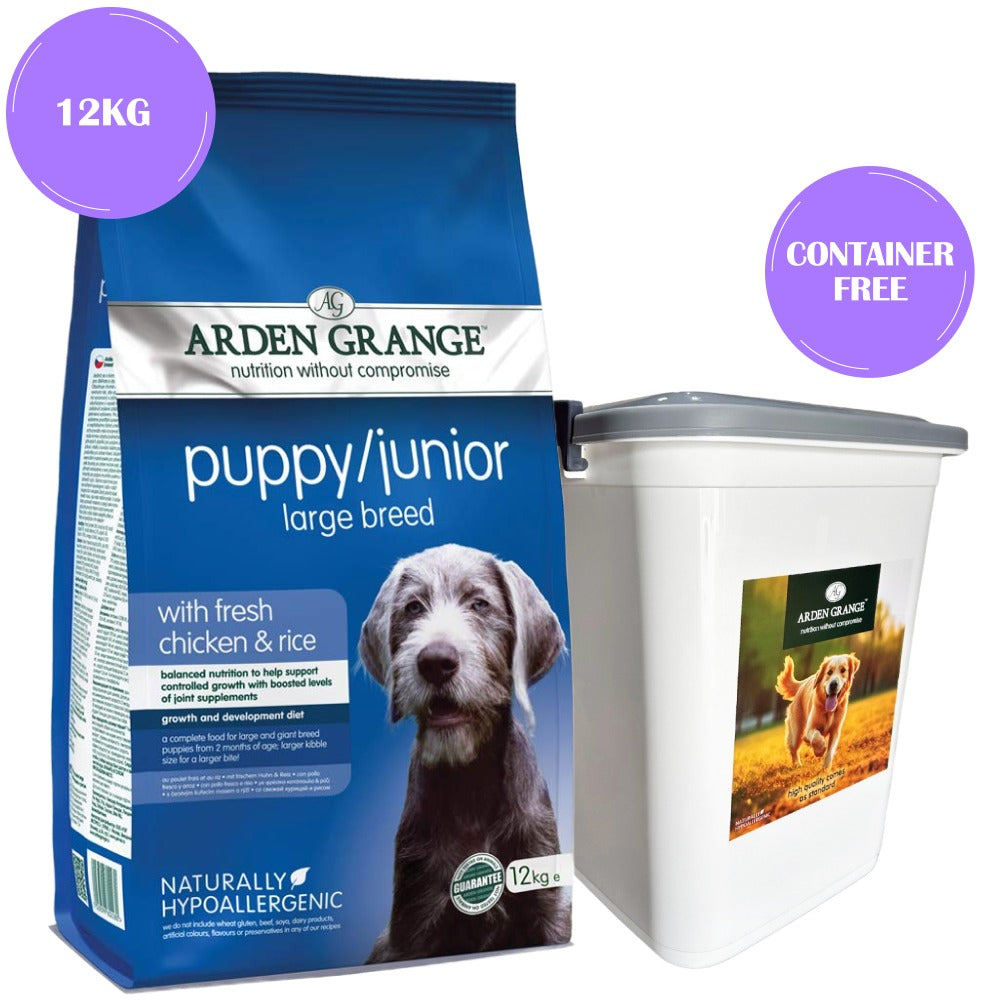 Arden Grange Puppy Junior Large Breed Dog Dry Food | Fresh Chicken