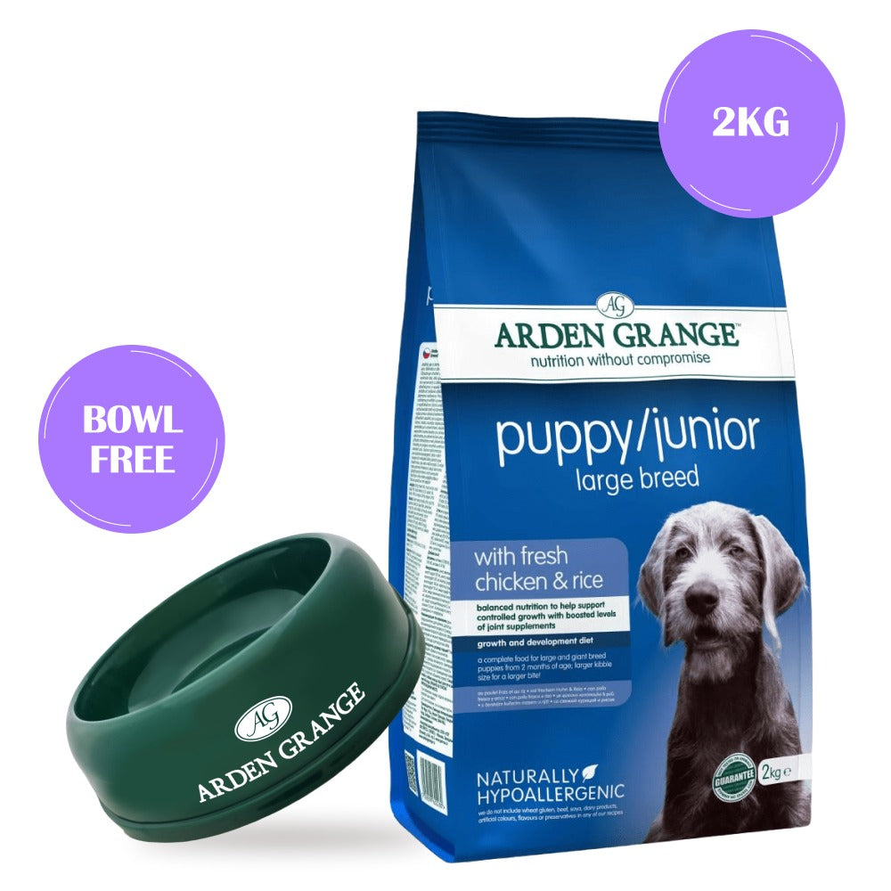 Arden Grange Puppy Junior Large Breed Dog Dry Food | Fresh Chicken