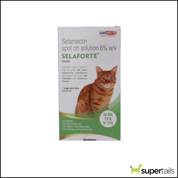 Savavet Selaforte (Selamectin) Tick and Flea Control Spot On for Cats