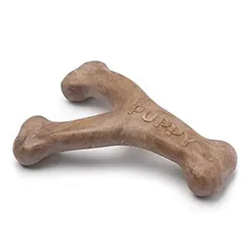 Benebone Bacone Flavored Wishbone Chew Toy for Puppy