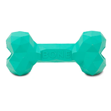 Barkbutler Chu the bone Treat Dispensing Toy for Dogs (Green)