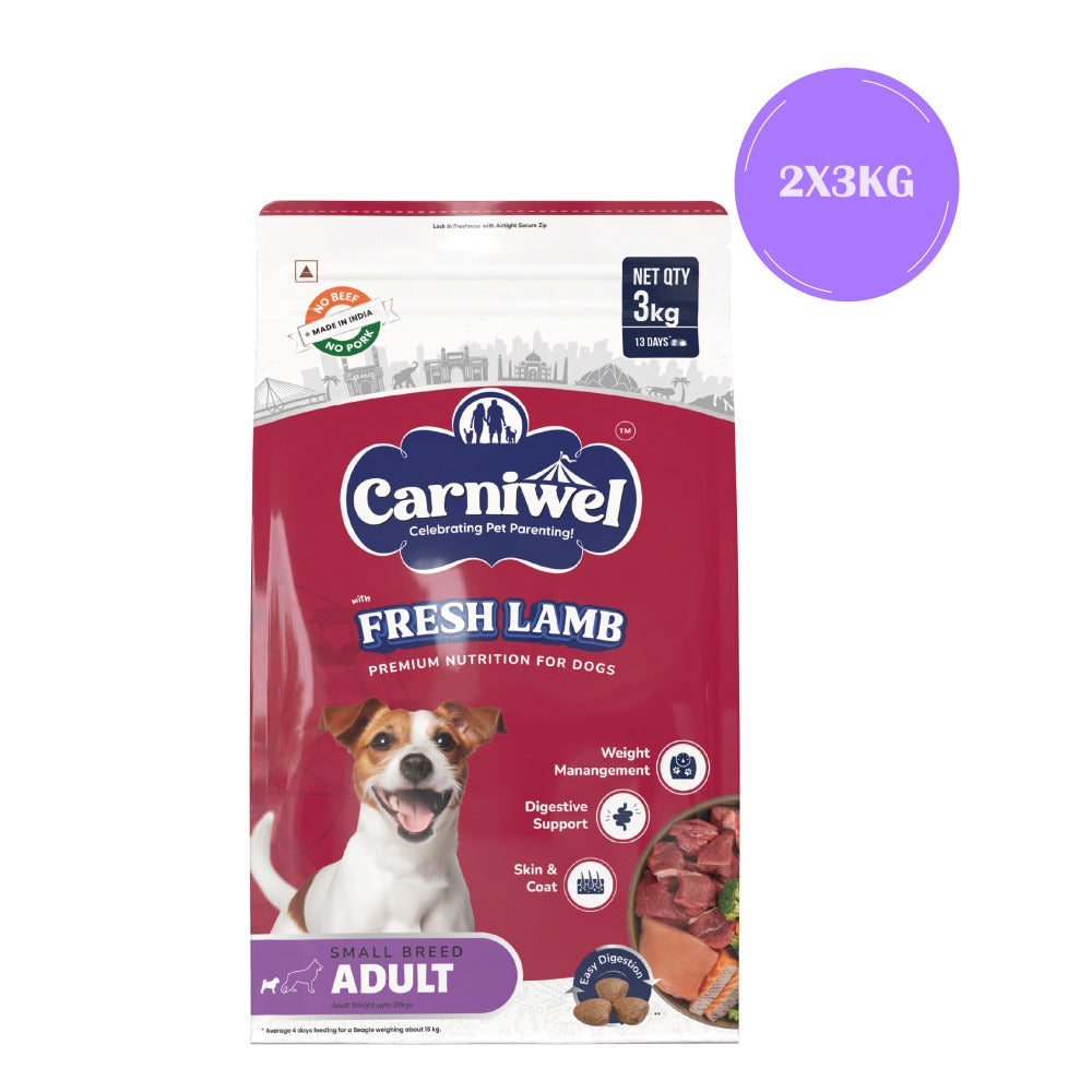 Carniwel Fresh Lamb Small Breed Adult Dog Dry Food