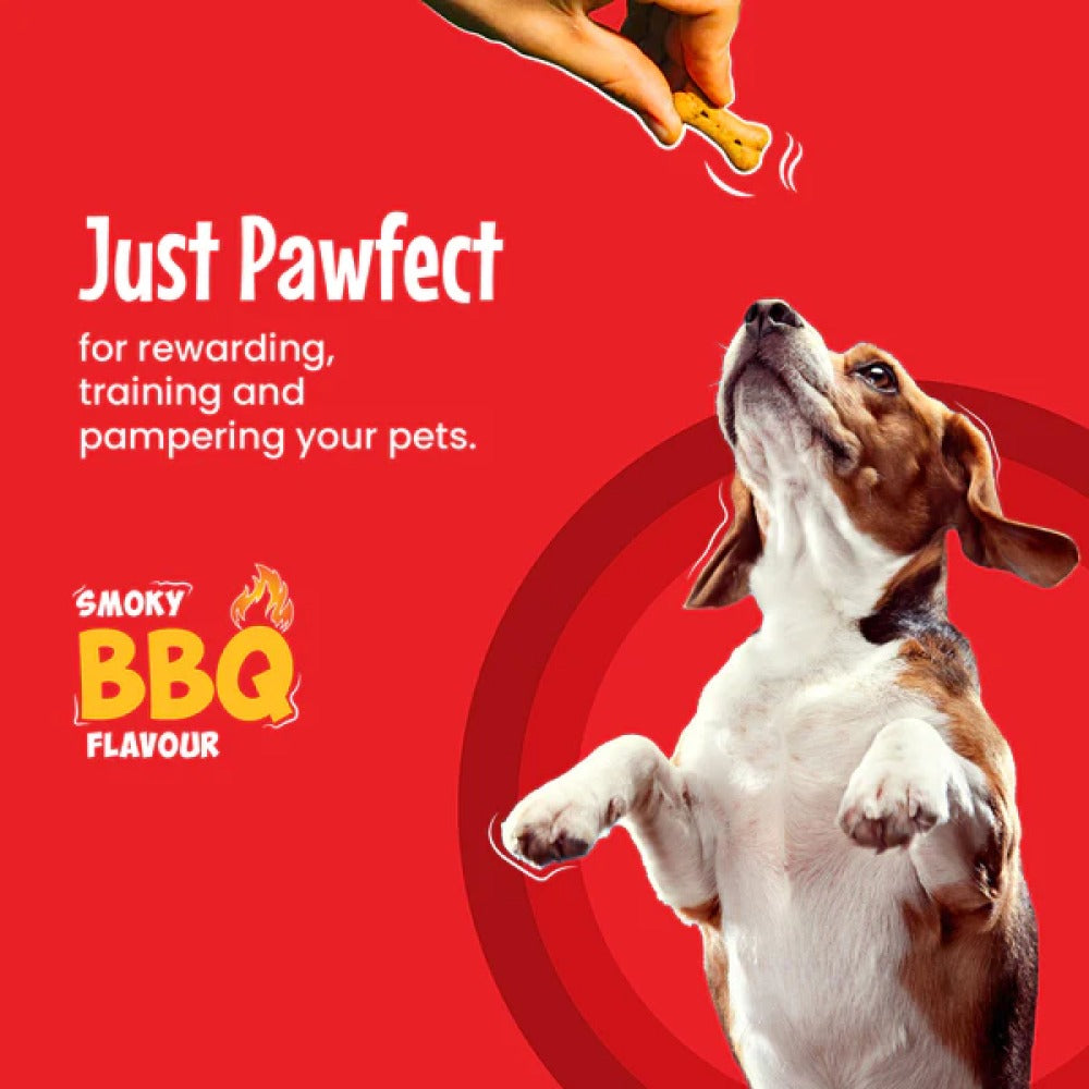 DatGud Smoky Barbeque Flavoured Biscuits Dog Treats (Limited Shelf Life)