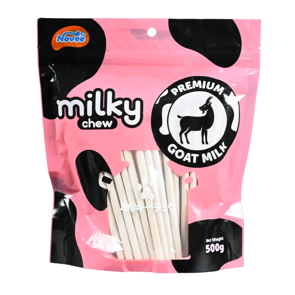 Novee Milky Chew Goat Milk Mini Bone Treats for Dogs